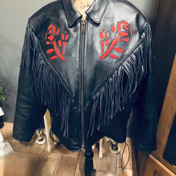 Women biker jacket with liner - Picture 2 of 4